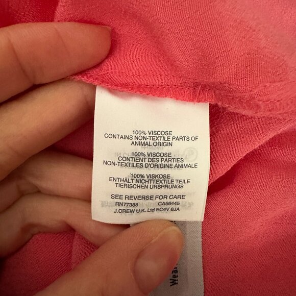 Jcrew Women's Sleeveless Tiered Top Size 2 - Picture 5 of 8